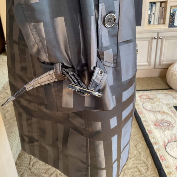 Burberry London Trench Plaid black/grey,  size 10 - Picture 5 of 14